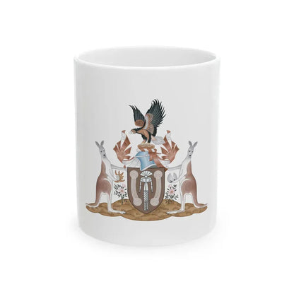 Coat of arms of the Northern Territory - White Coffee Mug 11oz - Go Mug Yourself