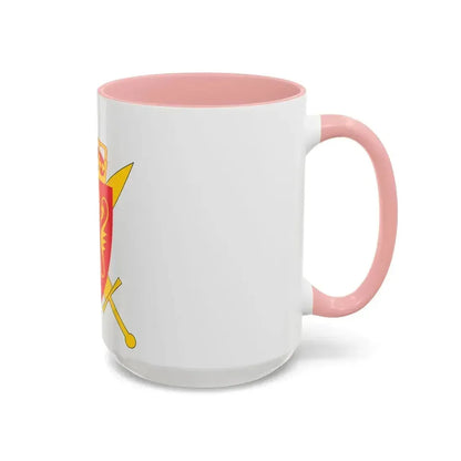 Coat of arms of the Norwegian Armed Forces - Accent Coffee Mug - Go Mug Yourself