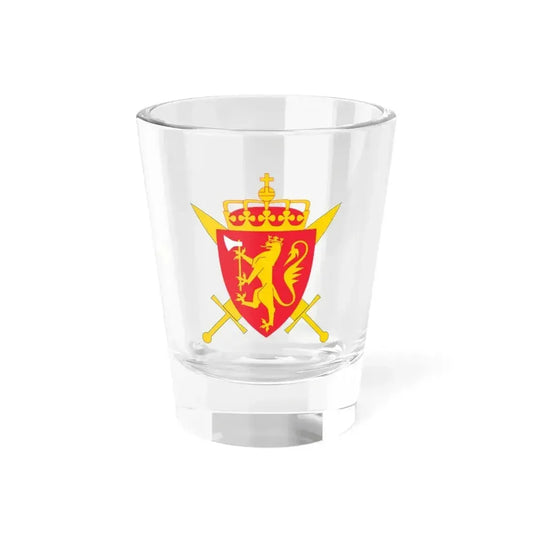 Coat of arms of the Norwegian Armed Forces - Shot Glass 1.5oz 1.5oz - Go Mug Yourself