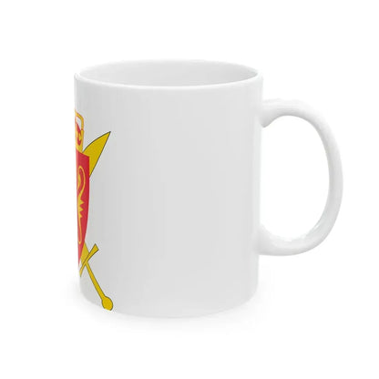 Coat of arms of the Norwegian Armed Forces - White Coffee Mug - Go Mug Yourself