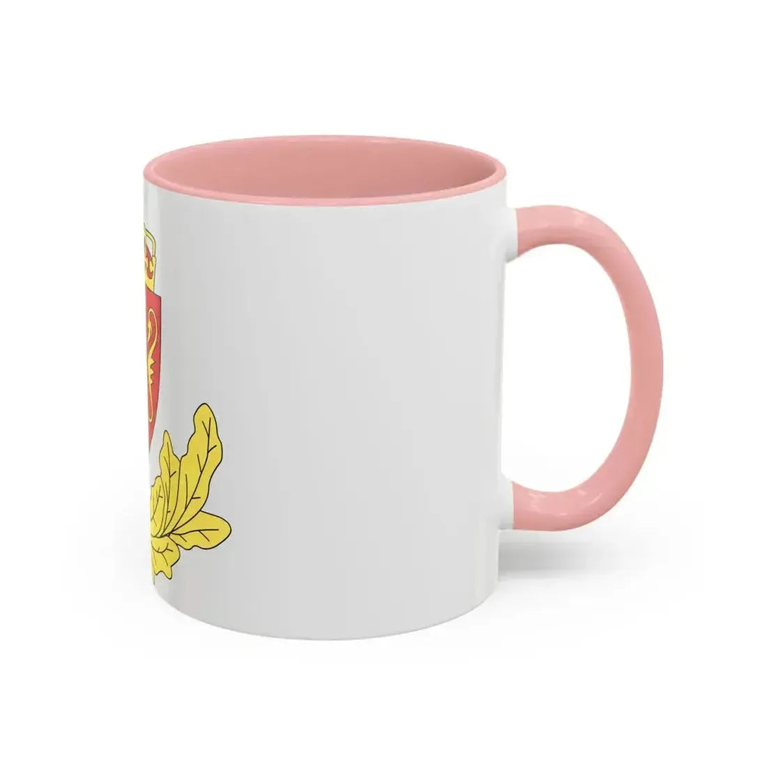 Coat of arms of the Norwegian Border Police - Accent Coffee Mug - Go Mug Yourself
