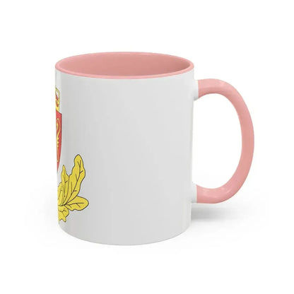 Coat of arms of the Norwegian Border Police - Accent Coffee Mug - Go Mug Yourself