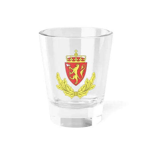 Coat of arms of the Norwegian Border Police - Shot Glass 1.5oz 1.5oz - Go Mug Yourself
