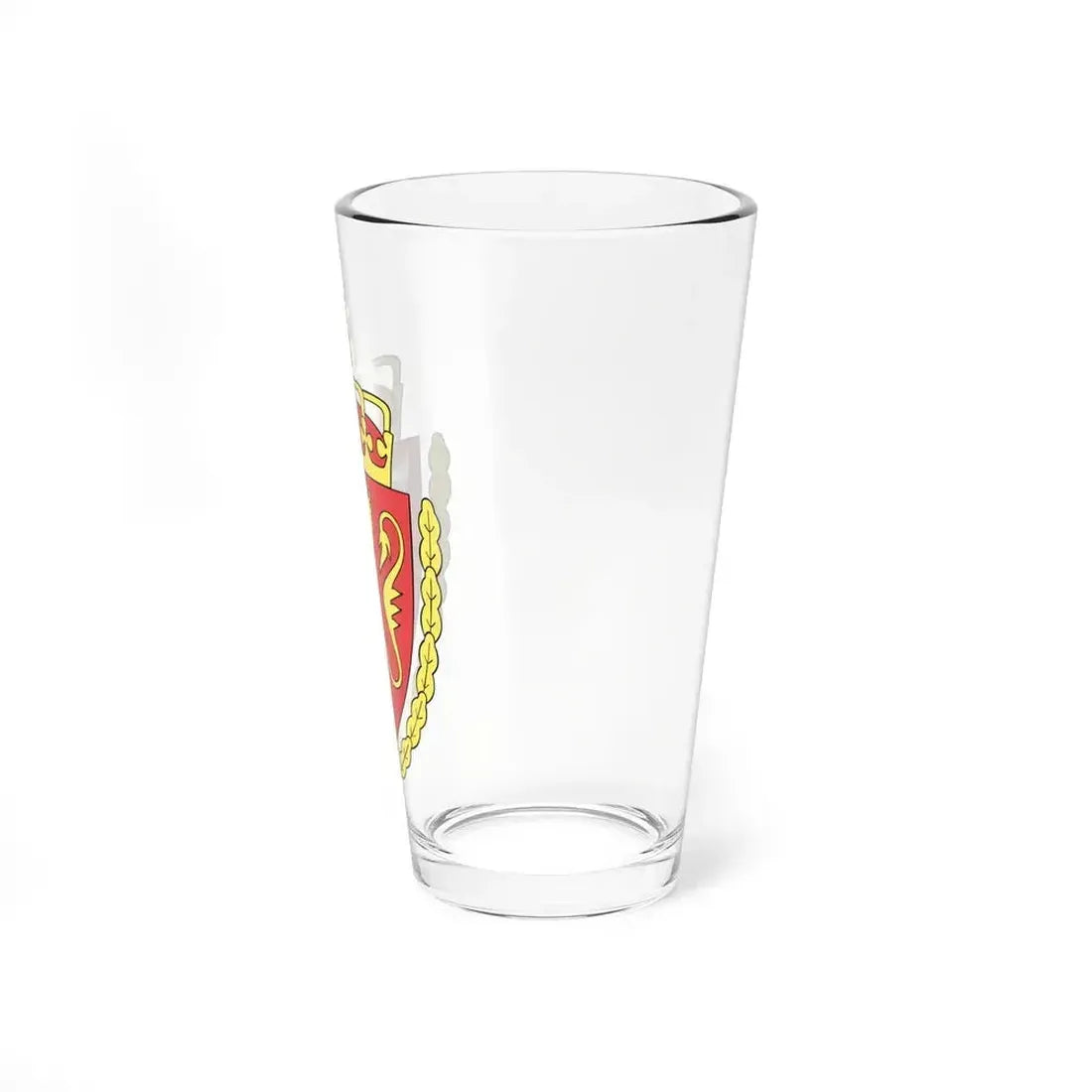 Coat of arms of the Norwegian Customs Service - Pint Glass 16oz - Go Mug Yourself