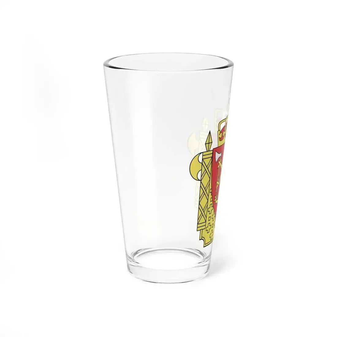 Coat of arms of the Norwegian Police Service - Pint Glass 16oz - Go Mug Yourself