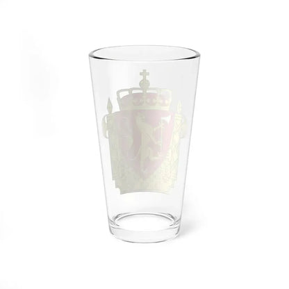 Coat of arms of the Norwegian Police Service - Pint Glass 16oz - Go Mug Yourself