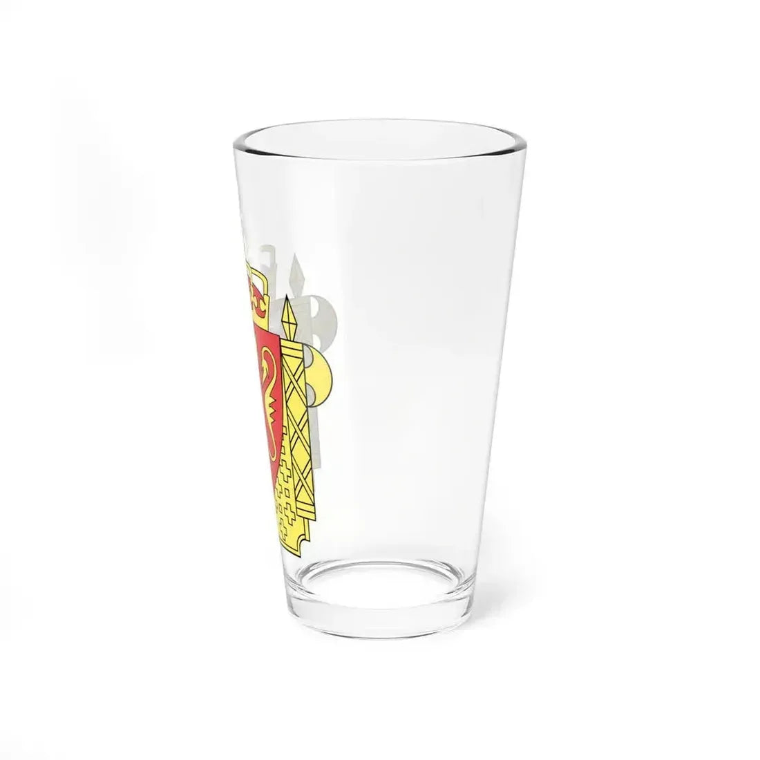 Coat of arms of the Norwegian Police Service - Pint Glass 16oz - Go Mug Yourself