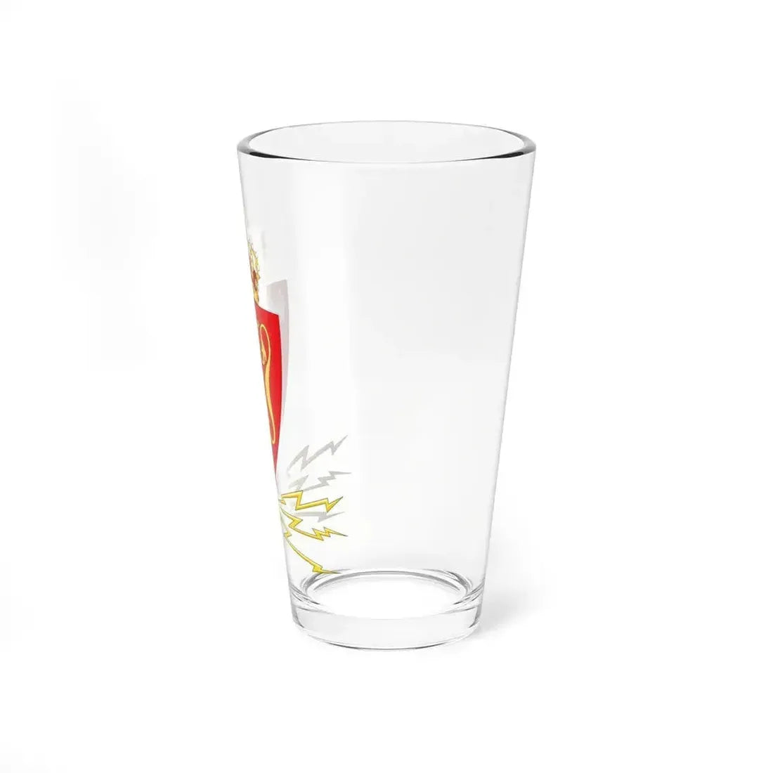 Coat of arms of the Norwegian Telegraph Administration - Pint Glass 16oz - Go Mug Yourself