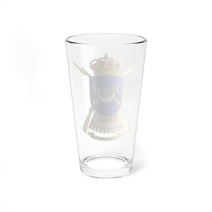 Coat of Arms of the of the 54th Regulares Light Infantry Group (Spain) (Coat of Arms) Pint Glass 16oz - Go Mug Yourself