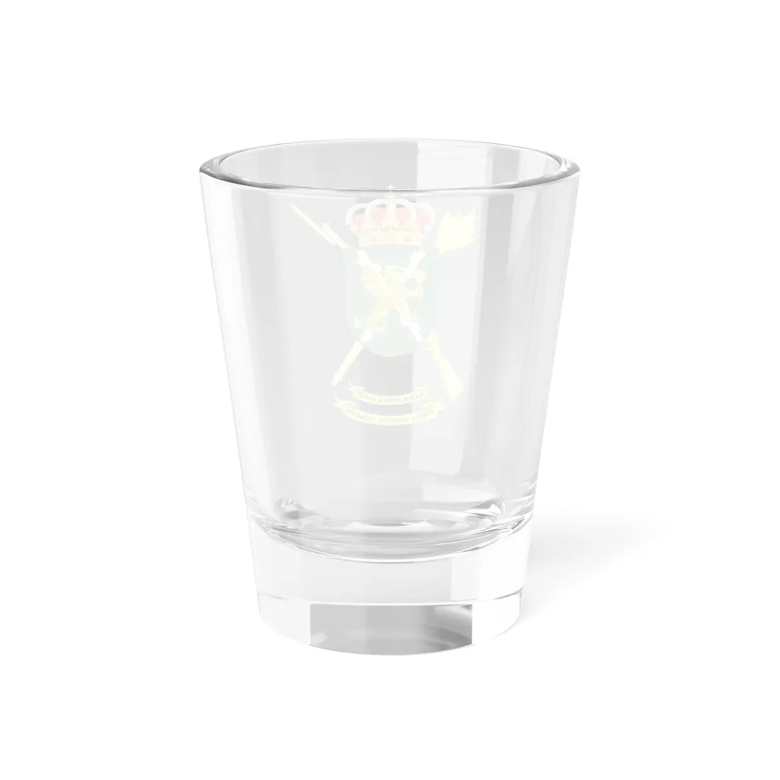 Coat of Arms of the Operational Logistics Force (Spain) (Coat of Arms) Shot Glass 1.5oz - Go Mug Yourself