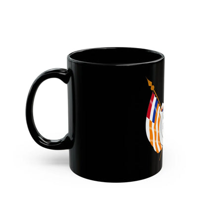 Coat of arms of the Orange Free State - Black Coffee Mug-Go Mug Yourself