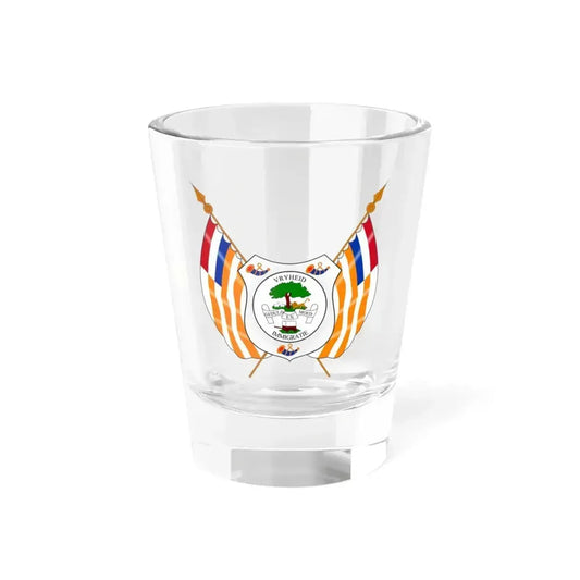Coat of arms of the Orange Free State - Shot Glass 1.5oz 1.5oz - Go Mug Yourself