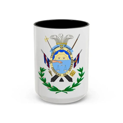 Coat of Arms of the Oriental Province - Accent Coffee Mug 15oz Black - Go Mug Yourself