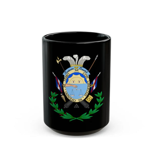 Coat of Arms of the Oriental Province - Black Coffee Mug-15oz-Go Mug Yourself