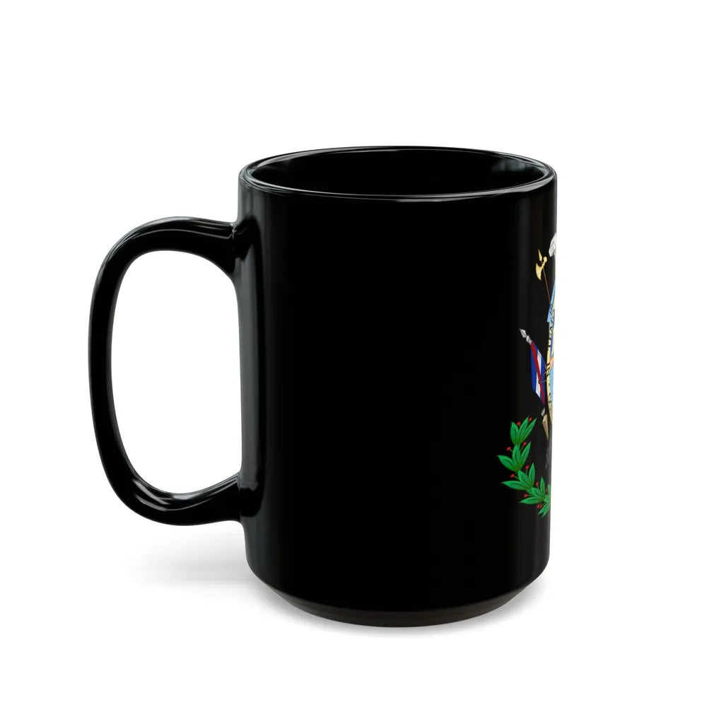 Coat of Arms of the Oriental Province - Black Coffee Mug-Go Mug Yourself