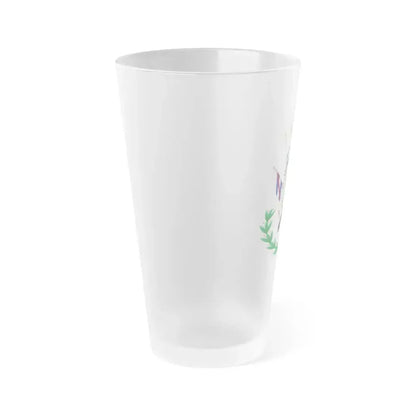 Coat of Arms of the Oriental Province - Frosted Pint Glass 16oz - Go Mug Yourself
