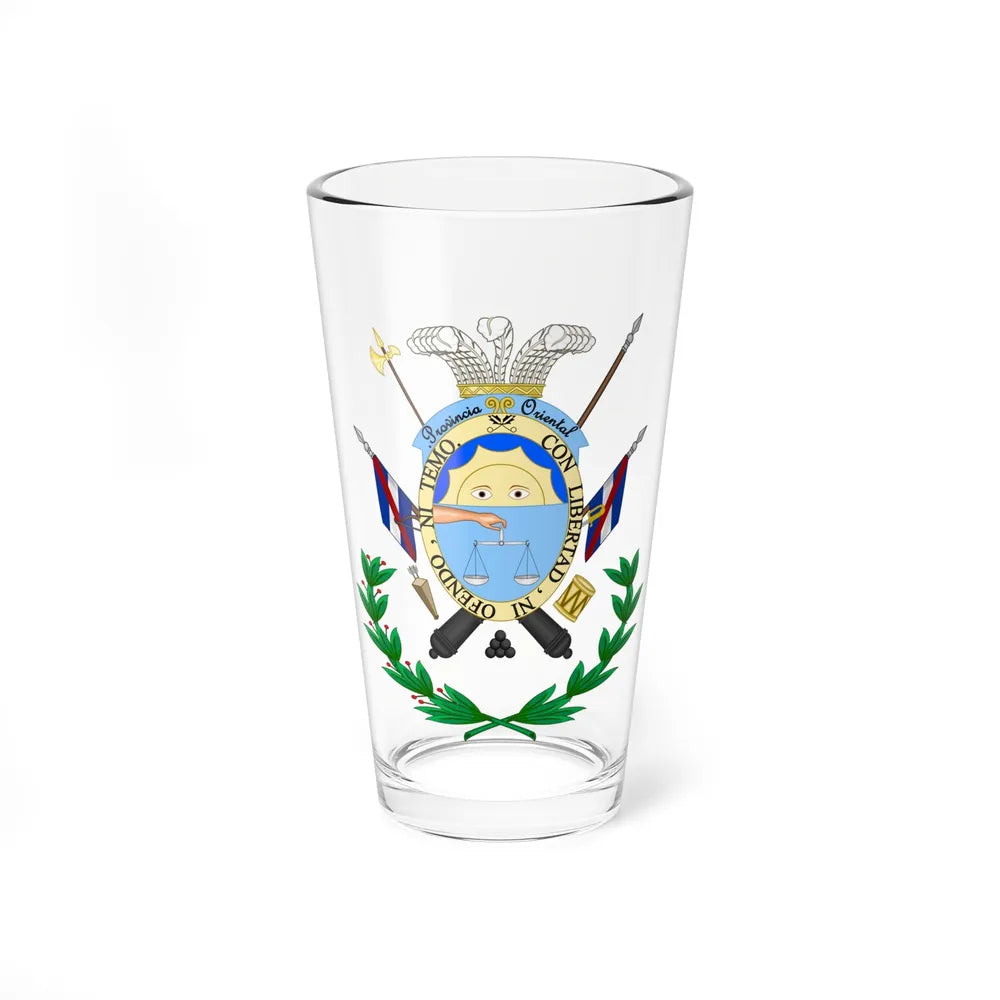 Coat of Arms of the Oriental Province - Pint Glass 16oz-16oz-Go Mug Yourself