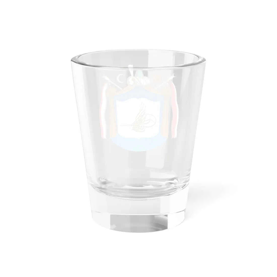 Coat of Arms of the Ottoman Empire 1846-1882 (Algeria) (Coat of Arms) Shot Glass 1.5oz - Go Mug Yourself