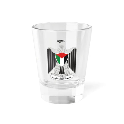 Coat of arms of the Palestinian National Authority (Palestine) (Coat of Arms) Shot Glass 1.5oz 1.5oz - Go Mug Yourself