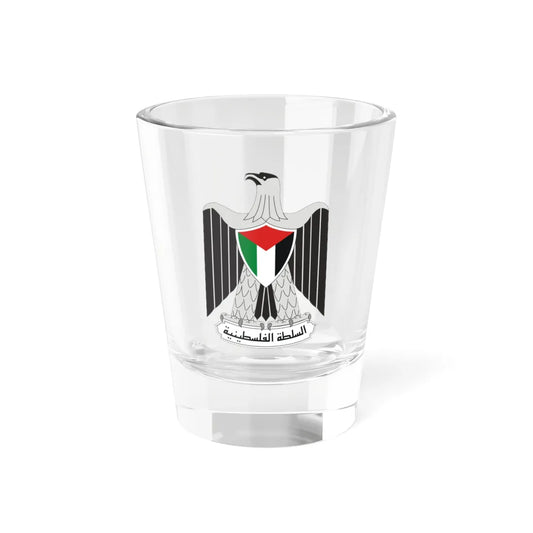 Coat of arms of the Palestinian National Authority (Palestine) (Coat of Arms) Shot Glass 1.5oz 1.5oz - Go Mug Yourself