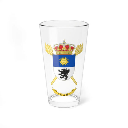 Coat of Arms of the PCAMI (Spain) (Coat of Arms) Pint Glass 16oz - Go Mug Yourself