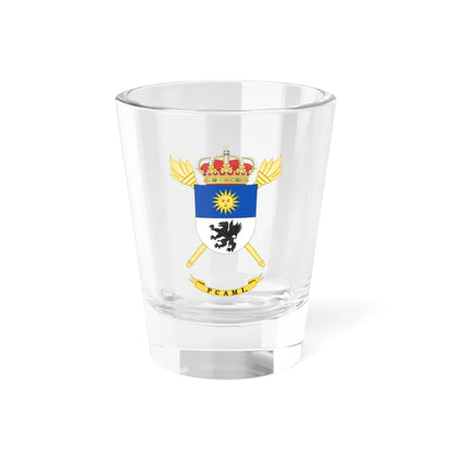 Coat of Arms of the PCAMI (Spain) (Coat of Arms) Shot Glass 1.5oz 1.5oz - Go Mug Yourself