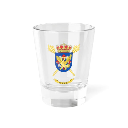 Coat of Arms of the PCMHEL (Spain) (Coat of Arms) Shot Glass 1.5oz 1.5oz - Go Mug Yourself