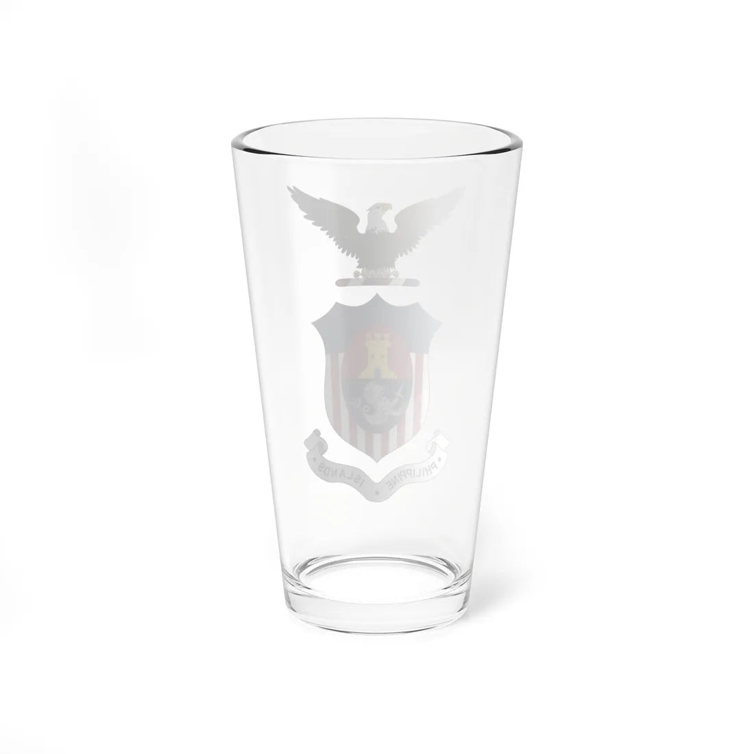 Coat of arms of the Philippines 1905-1935 (Philippines) (Coat of Arms) Pint Glass 16oz - Go Mug Yourself