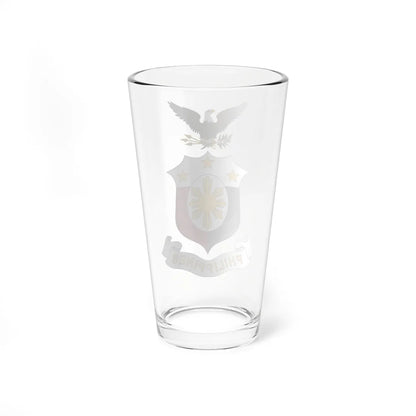 Coat of arms of the Philippines 1940-1941 (Philippines) (Coat of Arms) Pint Glass 16oz - Go Mug Yourself