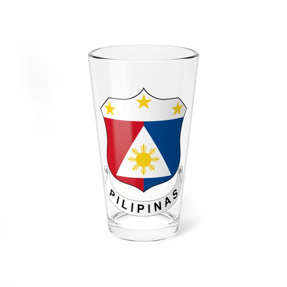 Coat of arms of the Philippines 1943-1945 (Philippines) (Coat of Arms) Pint Glass 16oz 16oz - Go Mug Yourself