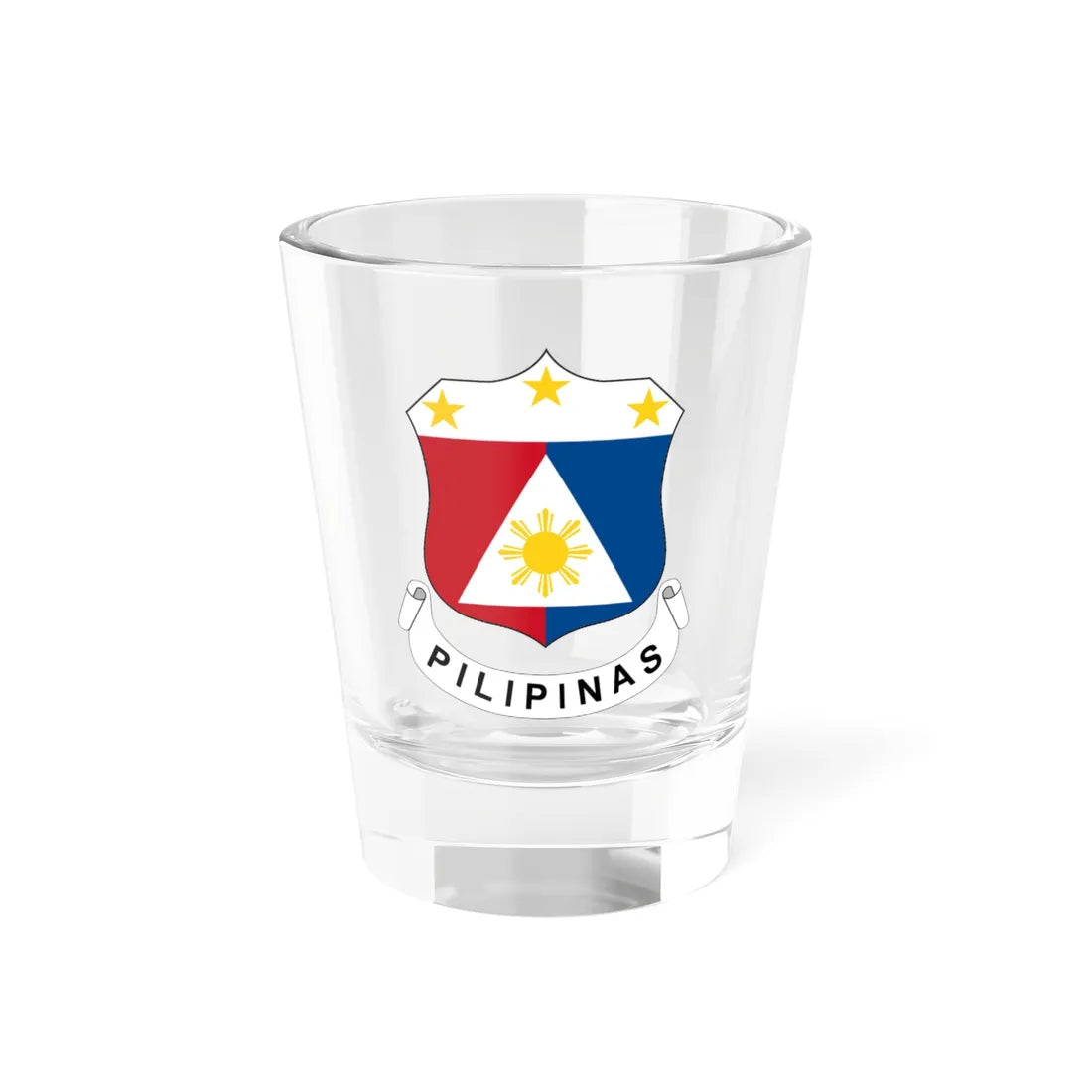 Coat of arms of the Philippines 1943-1945 (Philippines) (Coat of Arms) Shot Glass 1.5oz 1.5oz - Go Mug Yourself