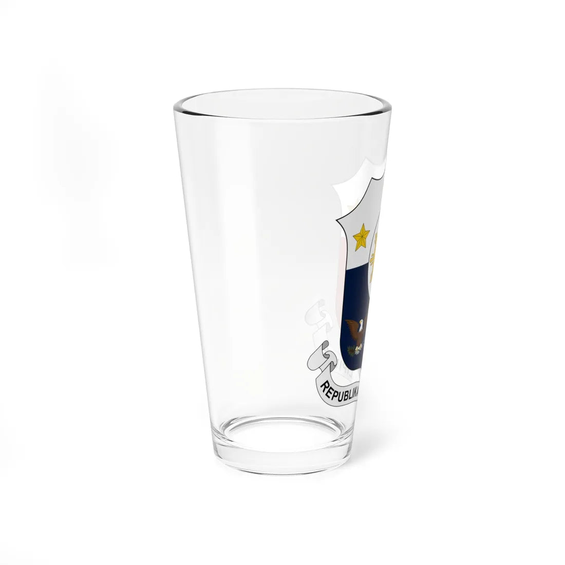 Coat of arms of the Philippines 1970-1978 (Philippines) (Coat of Arms) Pint Glass 16oz - Go Mug Yourself