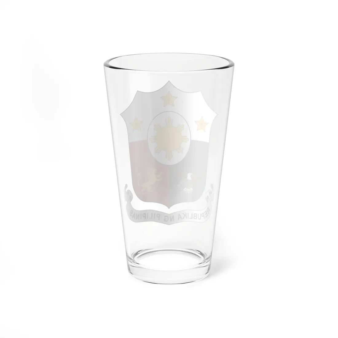 Coat of arms of the Philippines 1970-1978 (Philippines) (Coat of Arms) Pint Glass 16oz - Go Mug Yourself