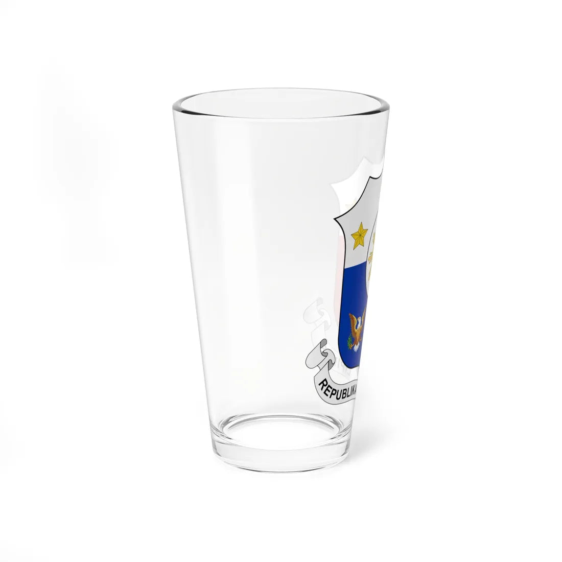 Coat of arms of the Philippines (Philippines) (Coat of Arms) Pint Glass 16oz - Go Mug Yourself