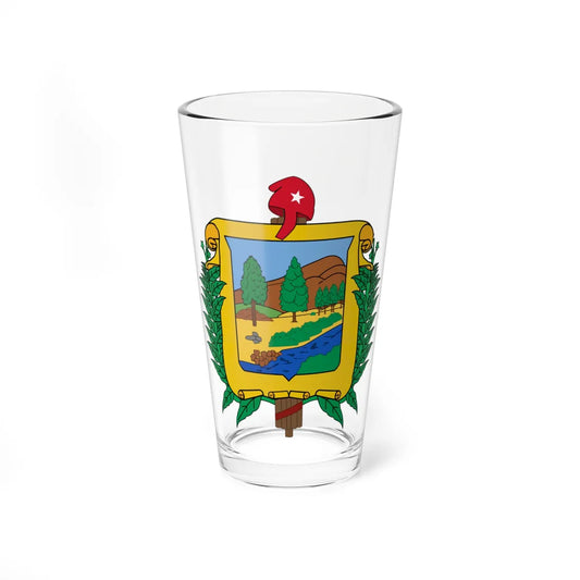 Coat of arms of the Pinar Del Rio Province (Cuba) (Coat of Arms) Pint Glass 16oz 16oz - Go Mug Yourself
