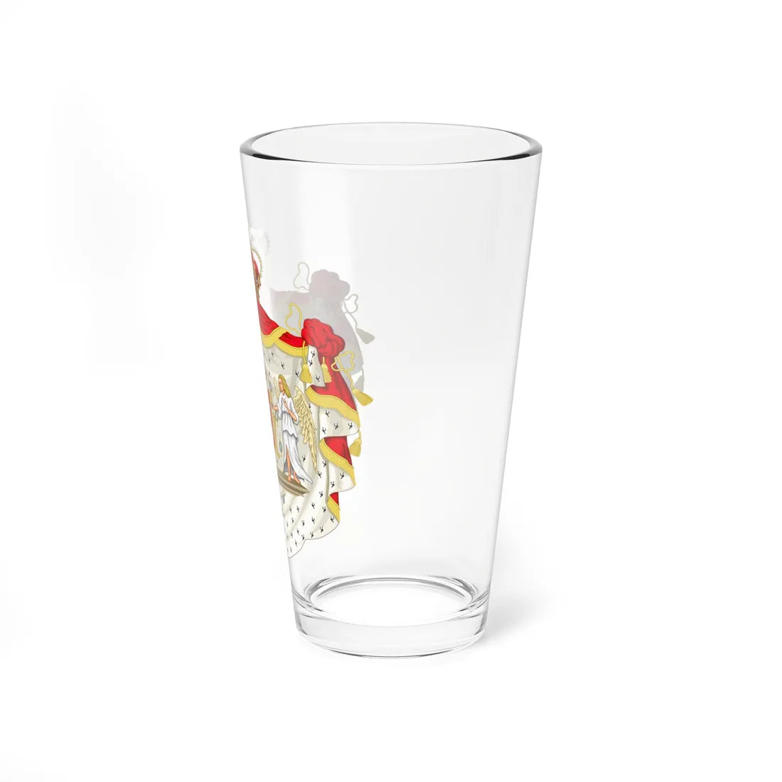 Coat of arms of the Polish-Lithuanian Commonwealth (Lithuania) (Coat of Arms) Pint Glass 16oz - Go Mug Yourself