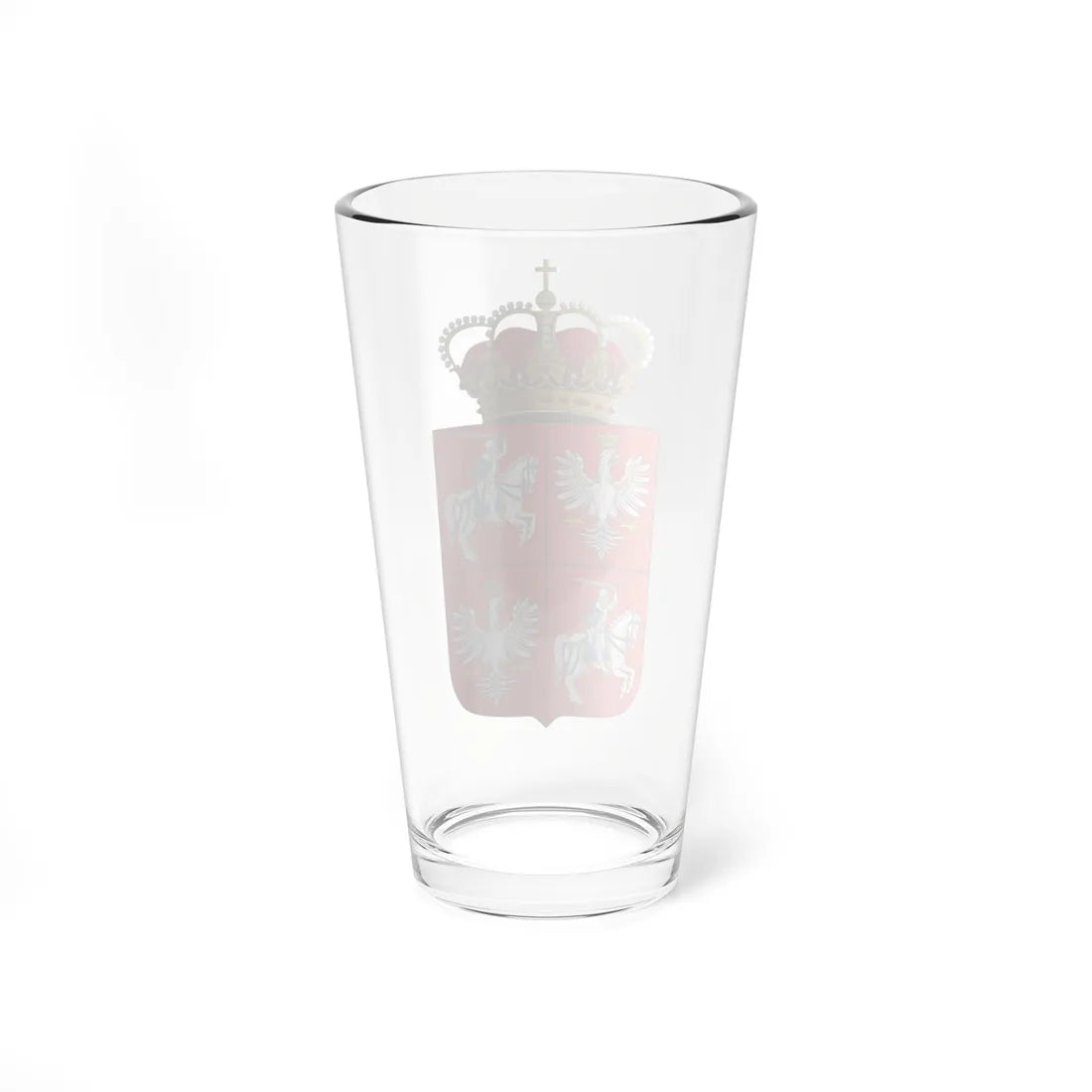 Coat of Arms of the PolishLithuanian Commonwealth (Lithuania) (Coat of Arms) Pint Glass 16oz - Go Mug Yourself