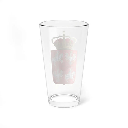 Coat of Arms of the PolishLithuanian Commonwealth (Lithuania) (Coat of Arms) Pint Glass 16oz - Go Mug Yourself