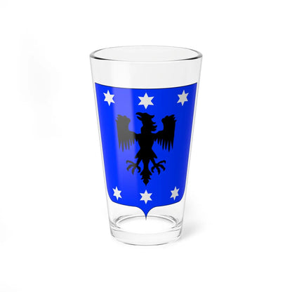 Coat of arms of the Poncarale family (Italy) (Coat of Arms) Pint Glass 16oz 16oz - Go Mug Yourself