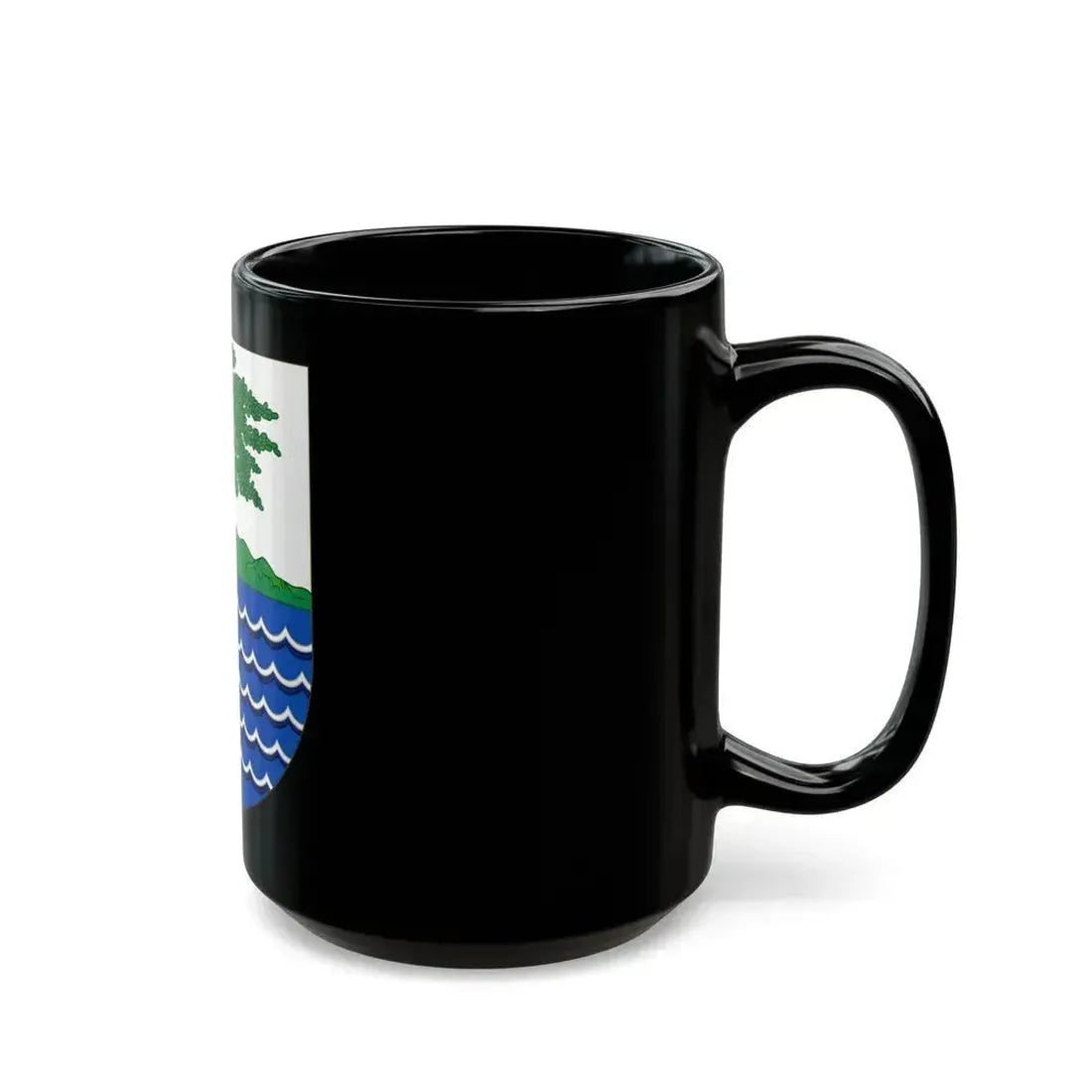 Coat of Arms of the Portuguese and Spanish Guinea - Black Coffee Mug - Go Mug Yourself