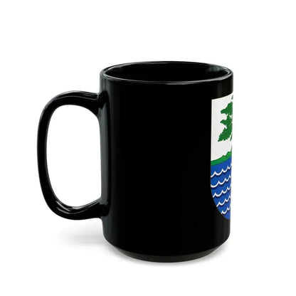 Coat of Arms of the Portuguese and Spanish Guinea - Black Coffee Mug - Go Mug Yourself