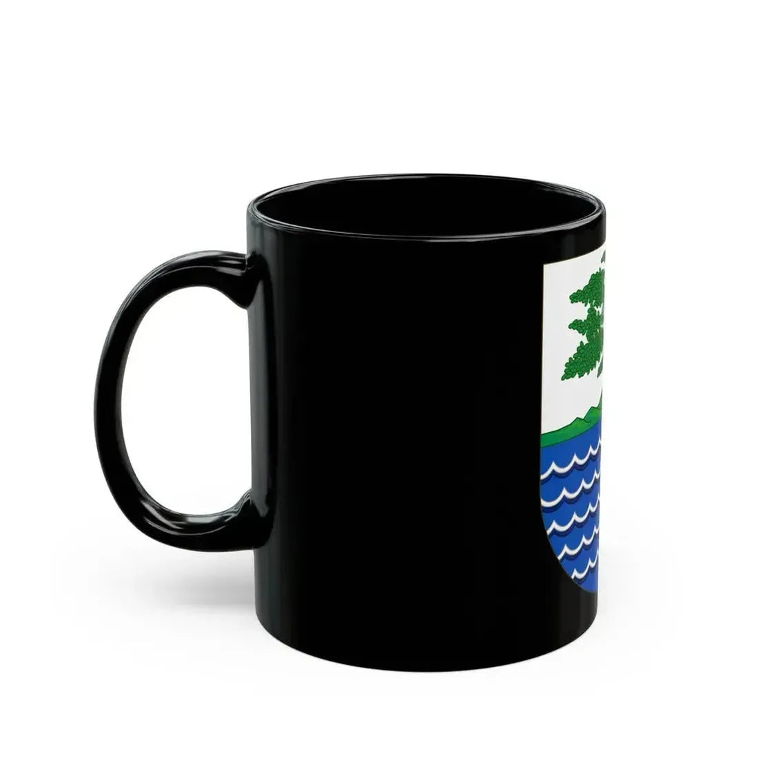 Coat of Arms of the Portuguese and Spanish Guinea - Black Coffee Mug - Go Mug Yourself