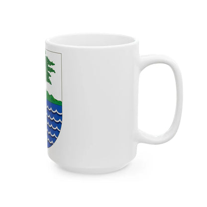 Coat of Arms of the Portuguese and Spanish Guinea - White Coffee Mug-Go Mug Yourself