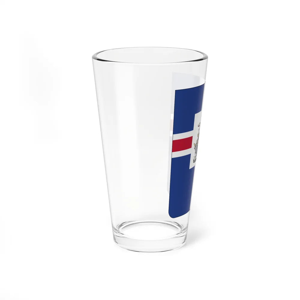 Coat of arms of the President of Iceland - Pint Glass 16oz-Go Mug Yourself