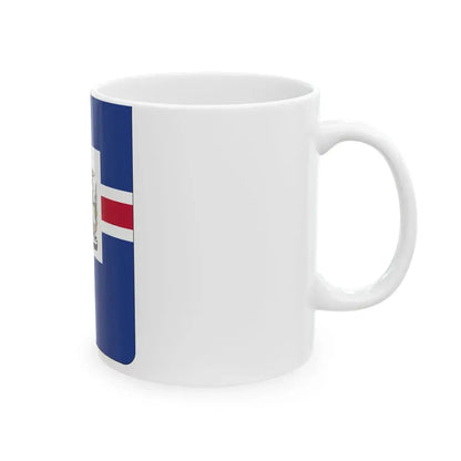 Coat of arms of the President of Iceland - White Coffee Mug - Go Mug Yourself