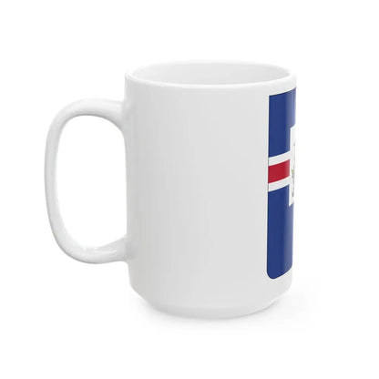Coat of arms of the President of Iceland - White Coffee Mug - Go Mug Yourself