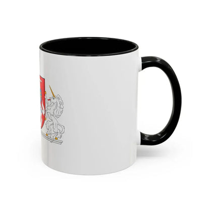 Coat of arms of the President of Lithuania - Accent Coffee Mug - Go Mug Yourself