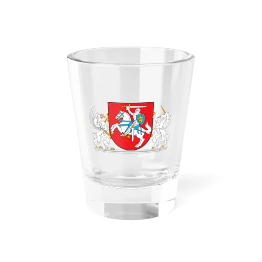 Coat of arms of the President of Lithuania - Shot Glass 1.5oz 1.5oz - Go Mug Yourself