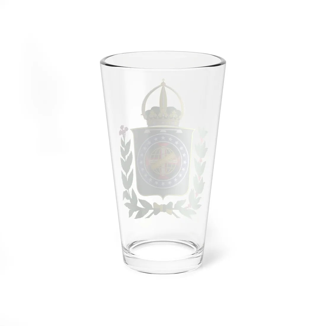 Coat of arms of the Prince Imperial of Brazil (Brazil) (Coat of Arms) Pint Glass 16oz - Go Mug Yourself