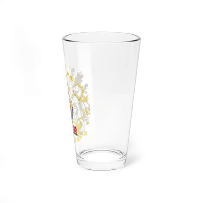 Coat of arms of the Prince of Wales (United Kingdom) (Coat of Arms) Pint Glass 16oz - Go Mug Yourself